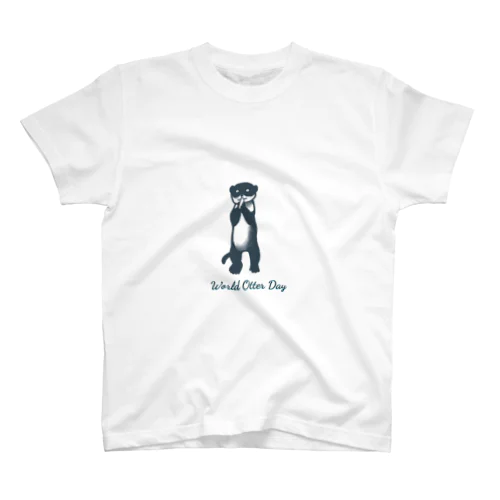 World Otter Day Regular Fit T-Shirt