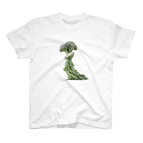 ブロッコリーミューズ（野菜シリーズ） Regular Fit T-Shirt
