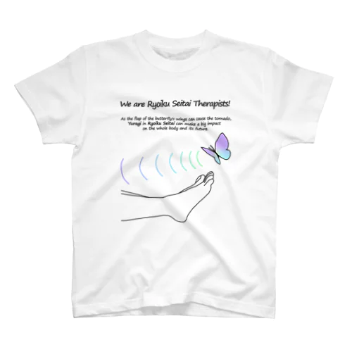 私たち療育整体師です③（ゆらぎ）淡色バージョン Regular Fit T-Shirt