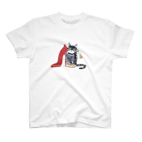 まにきねこ Regular Fit T-Shirt