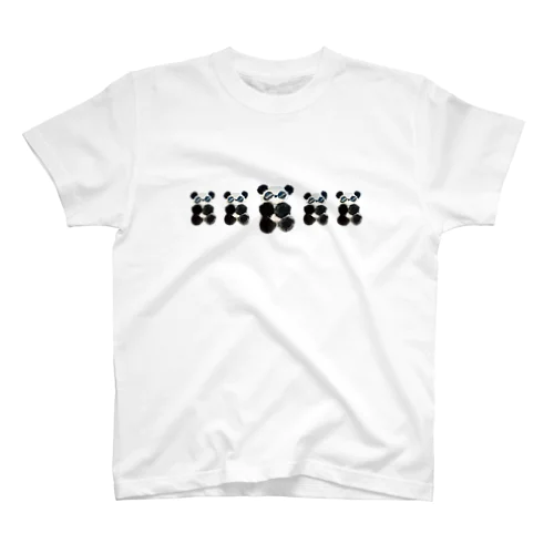 パンダぐんだん Regular Fit T-Shirt