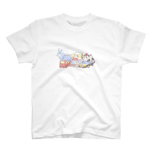 働く車！アニマル車 Regular Fit T-Shirt