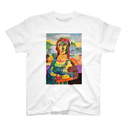 モナリザ（絵の具） Regular Fit T-Shirt
