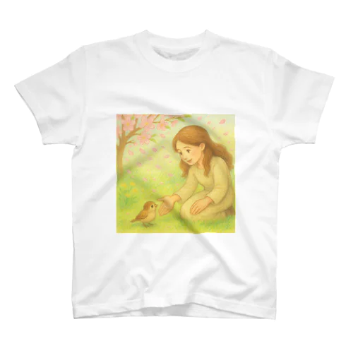 咲空とスズメ　1 Regular Fit T-Shirt