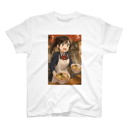 ラーメン女子Tシャツ Regular Fit T-Shirt