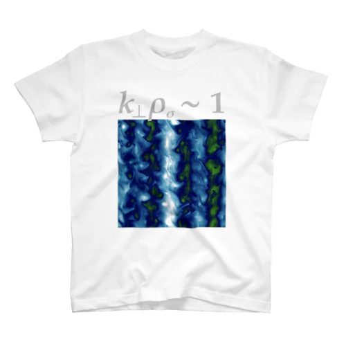 Turbulence in Plasmas Regular Fit T-Shirt