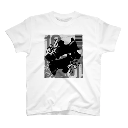 スパイク（モノクロ） Regular Fit T-Shirt