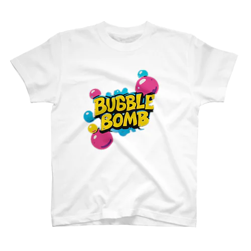 BUBBLE BOMB Graffiti Burst Tee Regular Fit T-Shirt