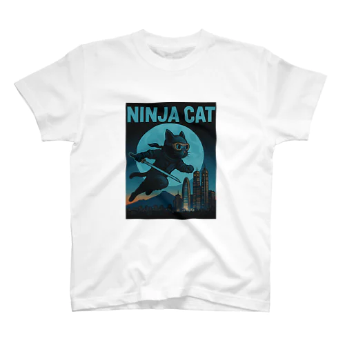NINJA CAT（1）忍者猫 Regular Fit T-Shirt