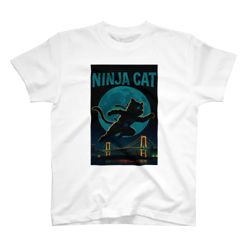 NINJA CAT（2）忍者猫 Regular Fit T-Shirt