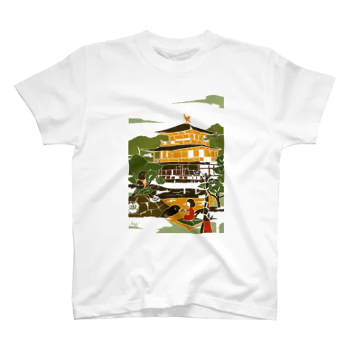 京都　金閣寺 Regular Fit T-Shirt