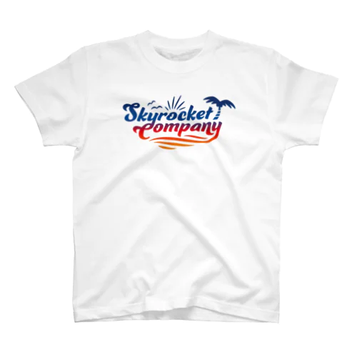 【ホワイト×トロピカル】スカロケフェスTシャツ Regular Fit T-Shirt