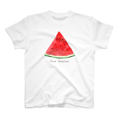 FreePalestineスイカ Regular Fit T-Shirt