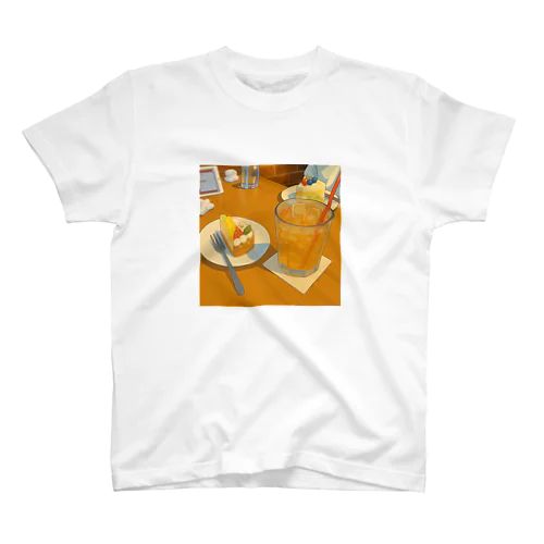 cafe　ケーキ&ドリンク Regular Fit T-Shirt