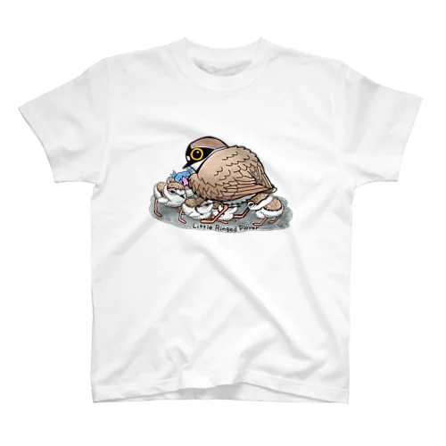 コチドリの親子 Regular Fit T-Shirt