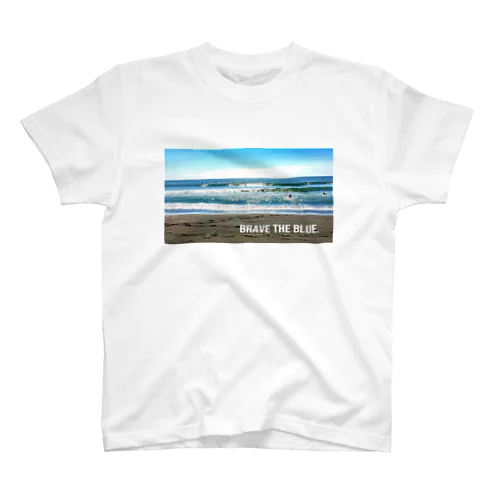 Brave the Blue. Regular Fit T-Shirt