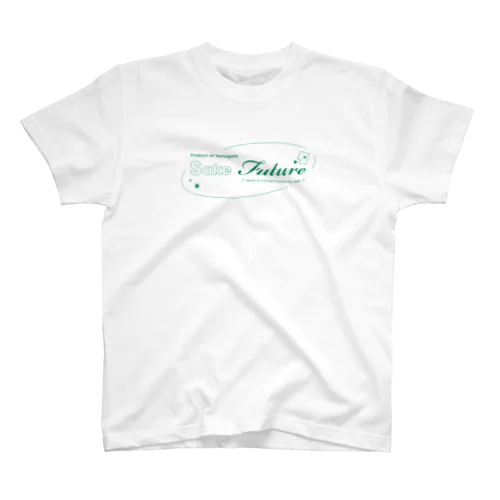 Sake Future ー酒の未来に願いをコメてー Regular Fit T-Shirt