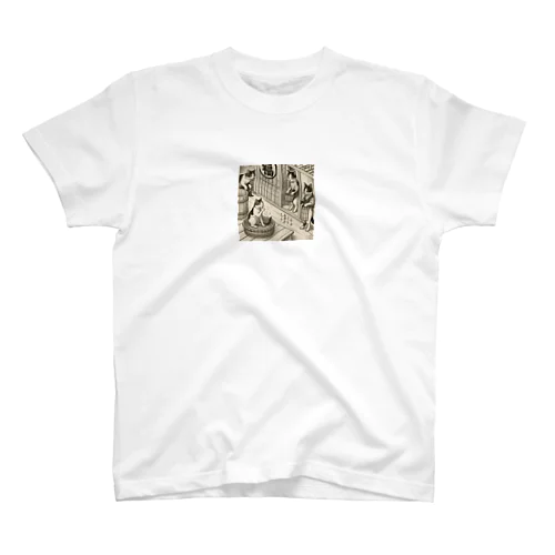 長屋のひとコマ Regular Fit T-Shirt