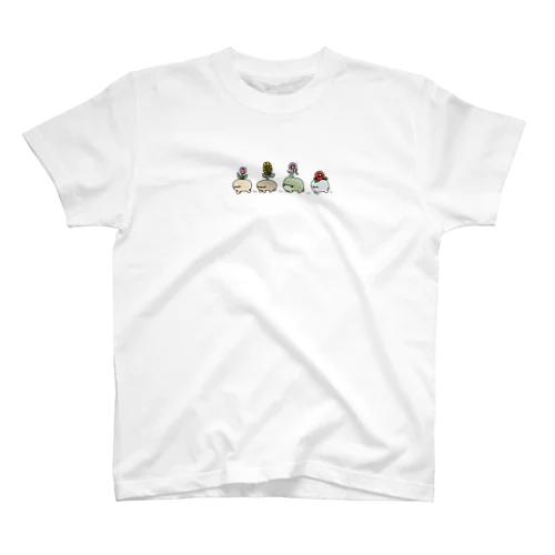 謎のいきもの　四季の花 Regular Fit T-Shirt
