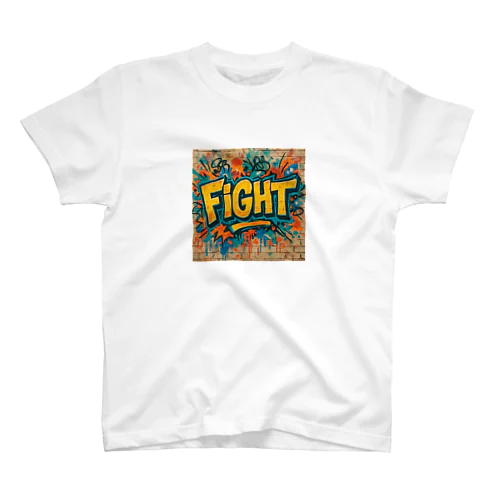 グラフィティ   FIGHT Regular Fit T-Shirt
