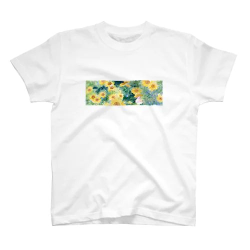 ひまわり畑のあの子 Regular Fit T-Shirt