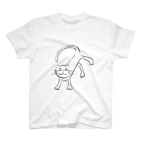 シロネコさん Regular Fit T-Shirt