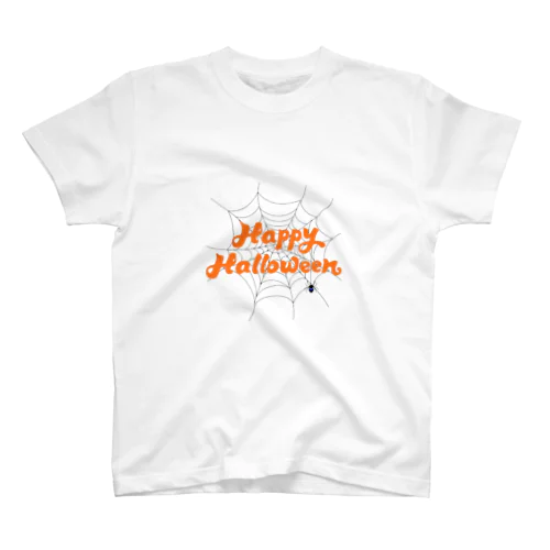 スパイダーウェブのハロウィン招待状　≪mayumi作≫ Regular Fit T-Shirt
