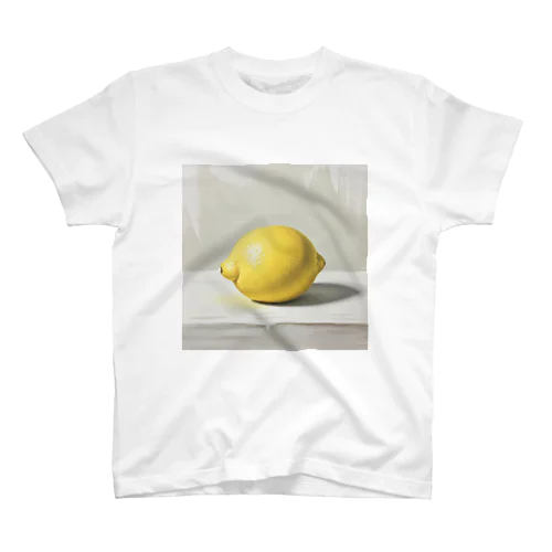 レモン-25,大模倣美術館　2025夏コレクション Regular Fit T-Shirt