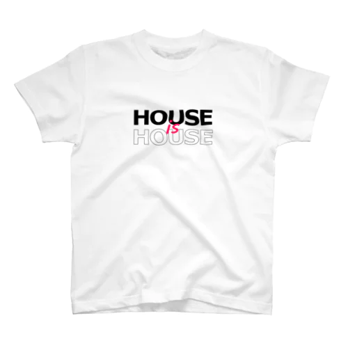 HOUSE is HOUSE (white) Regular Fit T-Shirt