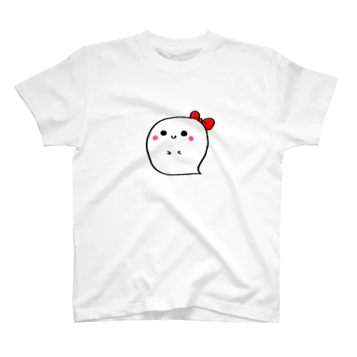 りぼんおばけのおばけちゃん Regular Fit T-Shirt