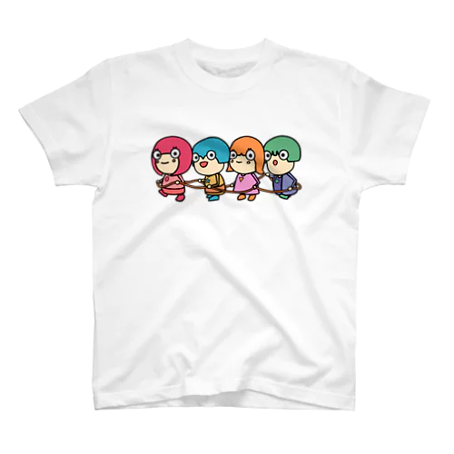 ちょこんず4人組（ちょこんず） Regular Fit T-Shirt