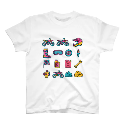 未研Tee(原色カラーイラスト) Regular Fit T-Shirt