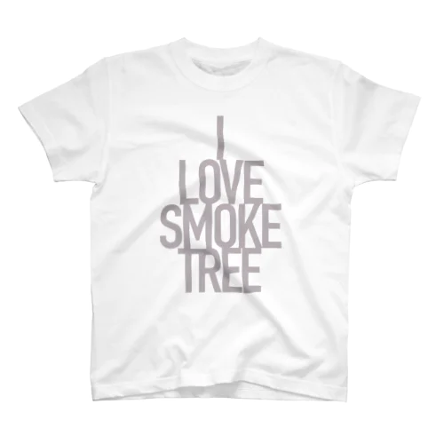 I lOVE SMOKE TREE　単色 Regular Fit T-Shirt