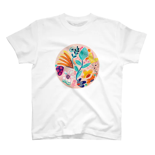 お花畑ピンク Regular Fit T-Shirt