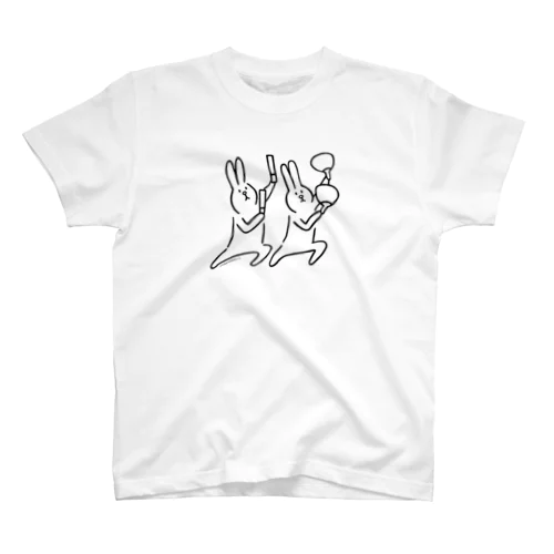 推し隊うささんズ Regular Fit T-Shirt