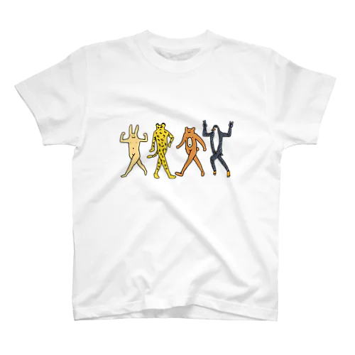 両面どうぶつ Regular Fit T-Shirt