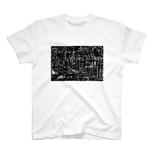 工場夜景 Regular Fit T-Shirt