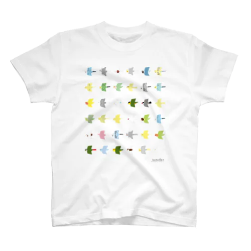 トブトリ"tobutori"鳥さん Regular Fit T-Shirt