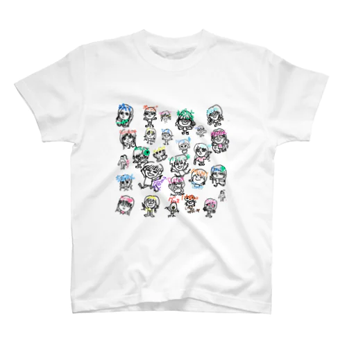 鹿専用モブ子オールスターズ Regular Fit T-Shirt