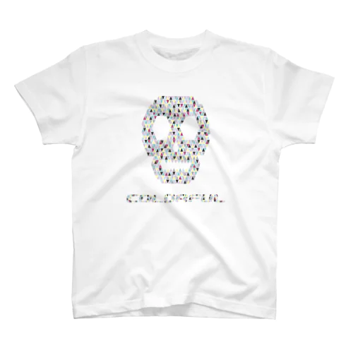COLORFUL SUKLL Regular Fit T-Shirt