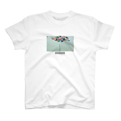 マイクスタンドのマイキー　《風船》 Regular Fit T-Shirt