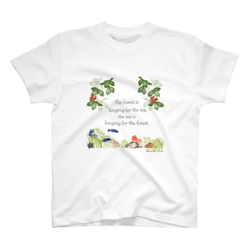 森は海の恋人寄付グッズ Regular Fit T-Shirt