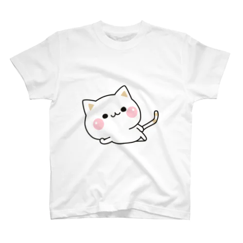 気づかいのできるネコ　ごろんver. Regular Fit T-Shirt