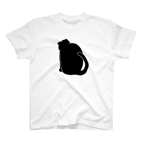 太ったねこのうしろすがた Regular Fit T-Shirt