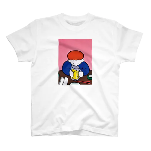 drinking on the table Regular Fit T-Shirt
