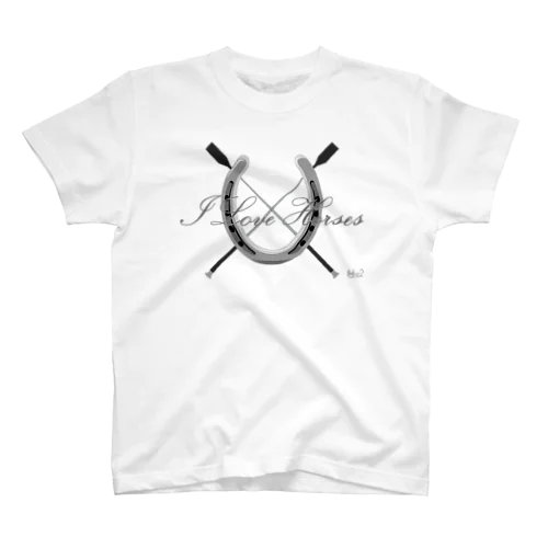 I Love Horses Regular Fit T-Shirt