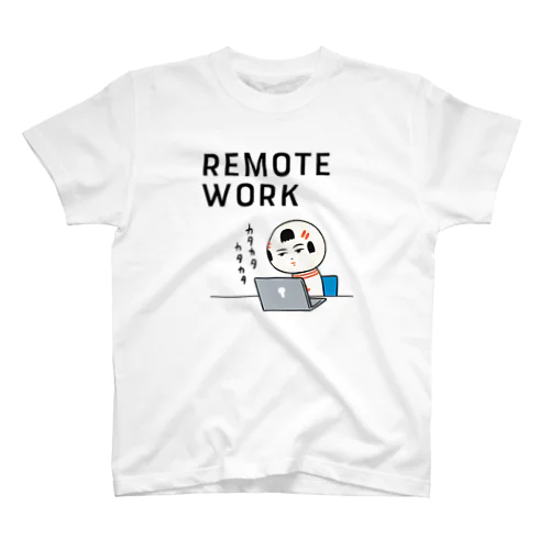 仙台弁こけし （リモートワーク） Regular Fit T-Shirt