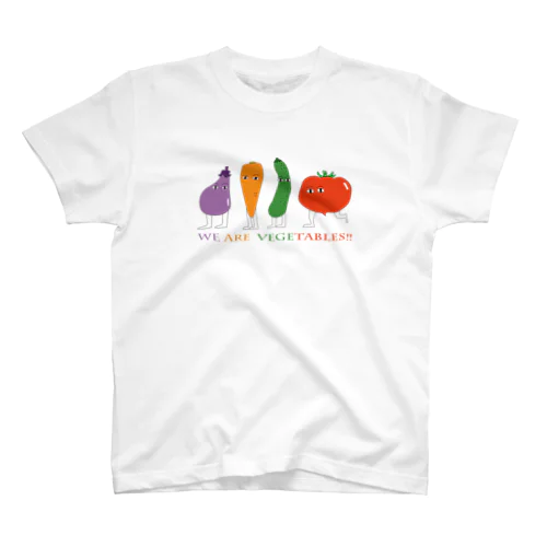 We are vegetables!! Regular Fit T-Shirt