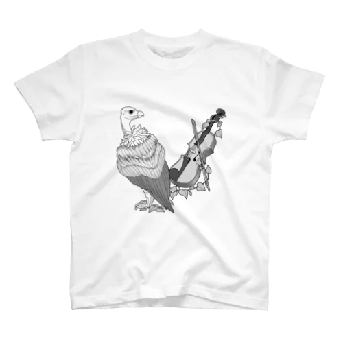 協文字 「V」 Regular Fit T-Shirt