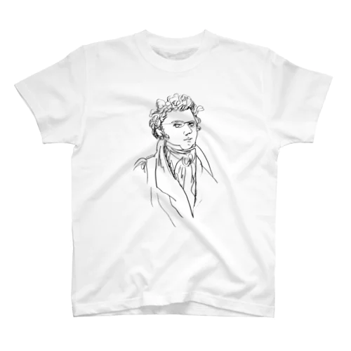 【シューベルト】-ブラック Regular Fit T-Shirt